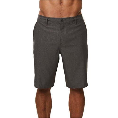 O'NEILL Loaded Heather Hybrid Boardshorts Heather Asphalt (SU918A019Q) 33