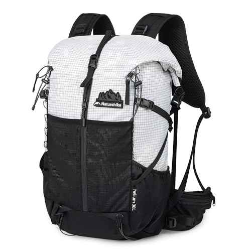 Naturehike Hiking Backpack, 30+5L Travel Backpack with Macromolecule Fabric, Hiking Daypack with AIR Backpack System for Women Men
