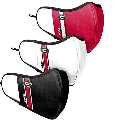 foco NCAA Sport 3 Pack Face Cover