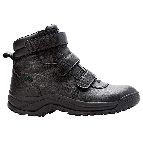 Propet Mens Cliff Walker Tall Hiking Casual Boots Ankle - Black