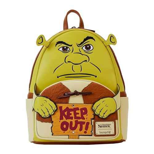 Loungefly Dreamworks Shrek Keep Out Cosplay Mini Backpack Backpacks Standard