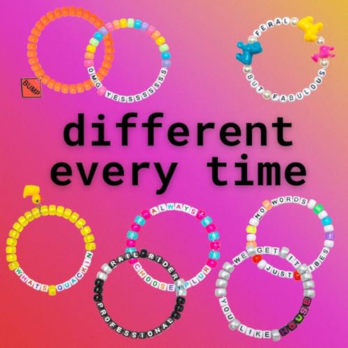 KANDI BAR 'EDM Life' Collection (13 Rave Bracelets)