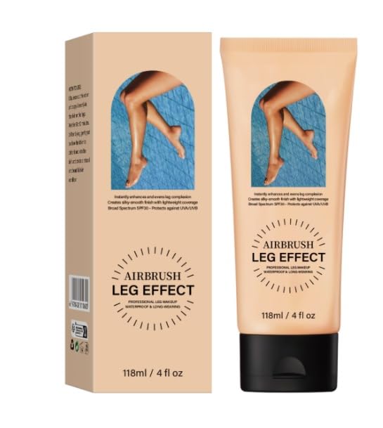 Leg Makeup Waterproof No Transfer,Flawless Legs Body Scar Tattoo Cover Up Makeup Waterproof Long Last Concealer for All Skin Tones. (01# Fairest)