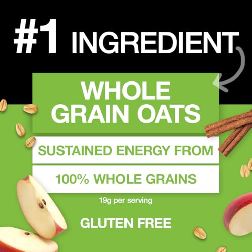 KIND Breakfast Protein, Healthy Snack Bar, Apple Cinnamon, Gluten Free Breakfast Bars, 8g Protein, 1.76OZ Packs, 12 Count
