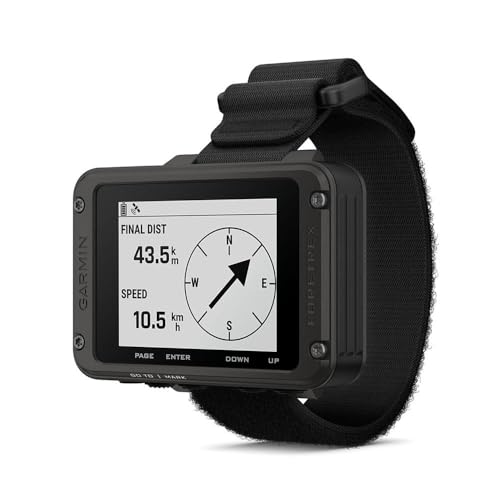 Garmin Foretrex 801, Wrist-Mounted GPS Navigation with Strap, Upgraded Multi-Band GNSS, Longer Battery Life