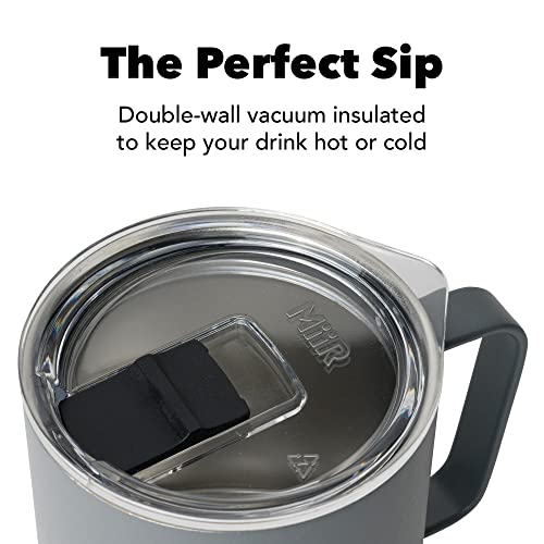 MiiR Camp Cup, 12oz - Double Wall Vacuum Insulated, Stainless Steel with Splash-Proof Slide Lid