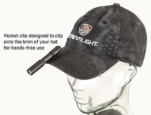 Streamlight 66608 MicroStream 250-Lumen EDC Ultra-Compact Flashlight with USB Rechargeable Battery, Clear Retail Packagin...
