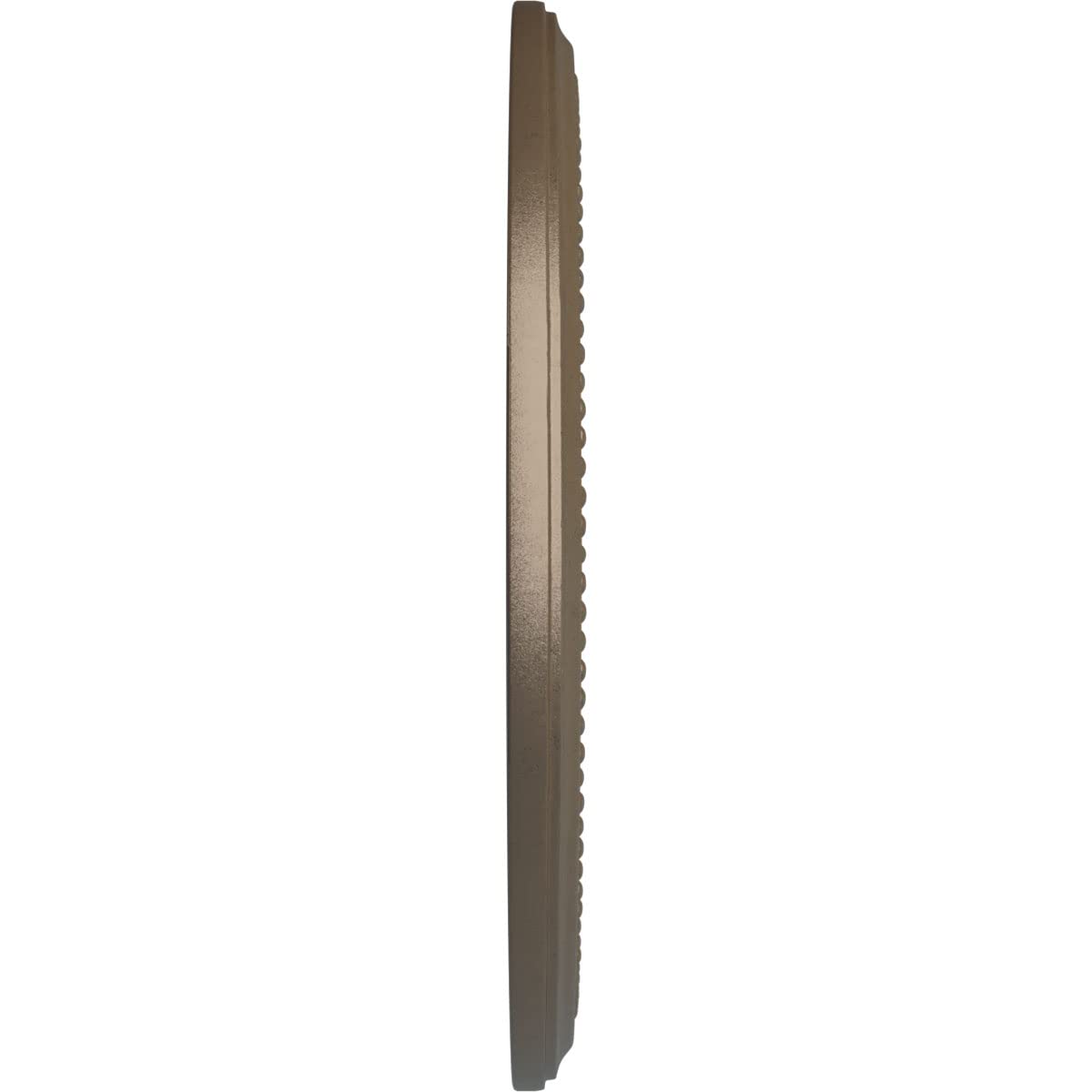 Ekena Millwork Cm18Diwss Diane Ceiling Medallion, 18Od X 3 5/8Id X 1 1/8P (Fits Canopies Up To 5 3/8), Hand-Painted Warm Silver