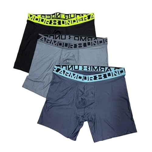 Under Armour Essential Tech Boxerjock 6" Inseam 3-Pack