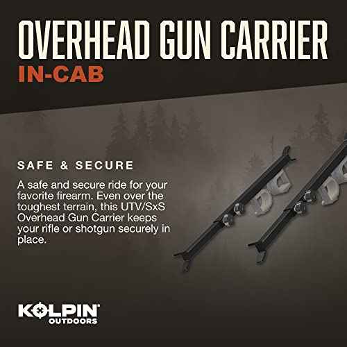 Kolpin UTV Overhead In-Cab Gun Rack