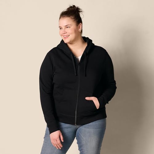 Amazon Essentials womens Fleece Full-Zip Hoodie (Available in Plus Size)