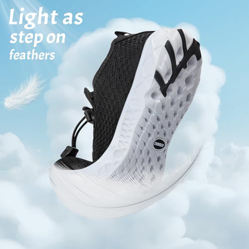 ATHMILE Water Shoes for Men Women Barefoot Hiking Swim River Shoes Adult Lake Pool Aqua Socks Beach Quick Dry for Hiking S...