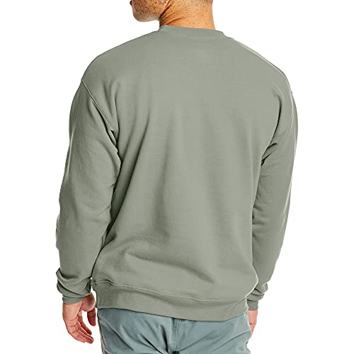 Hanes Men's Sweatshirt, EcoSmart Fleece Crewneck Sweatshirt, Big & Tall Available, 1 or 2-Pack