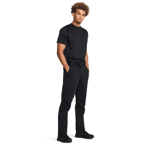 Under Armour Men's Enduro Elite Flat Front Pants, (001) Black / / Black, 34/30