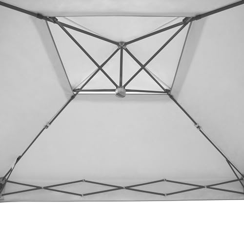 E-Z UP Patriot ONE-UP Technology Vented Shelter, 10' x 10', White