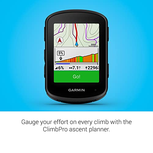 Garmin Edge 840, Compact GPS Cycling Computer with Touchscreen and Buttons, Targeted Adaptive Coaching, Advanced Navigatio...
