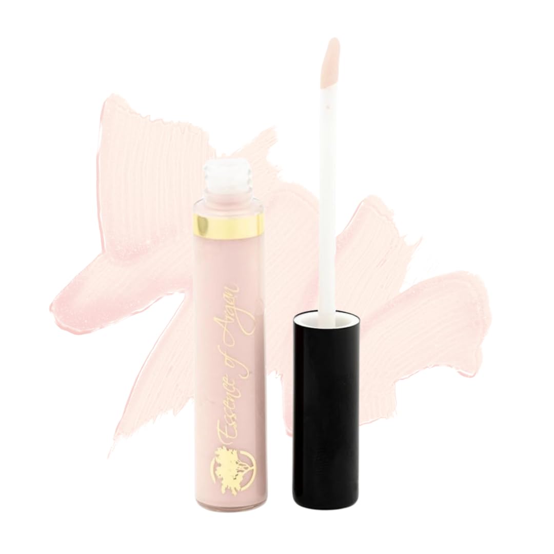 Essence Of Argan Inspiration Lip Gloss with Moroccan Argan Oil to Moisturize and Plump your Lips - Lip Care to Eliminate Dryness