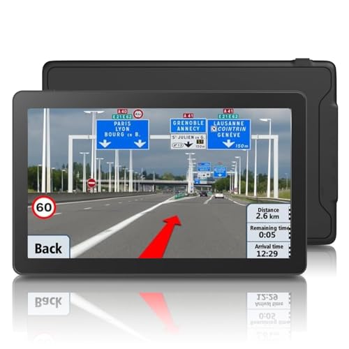 GPS Navigator for Car Truck RV- Navigation System 9 Inchs Touchscreen Navigator with 2025 US/CA/MX Maps, Free Lifetime Upd...