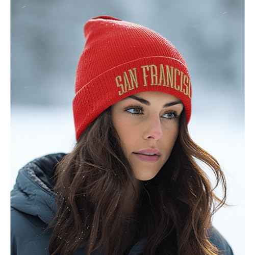 Winter Hat Cities Beanie for Men and Women Knit Cuffed Cap Perfect for Gifts