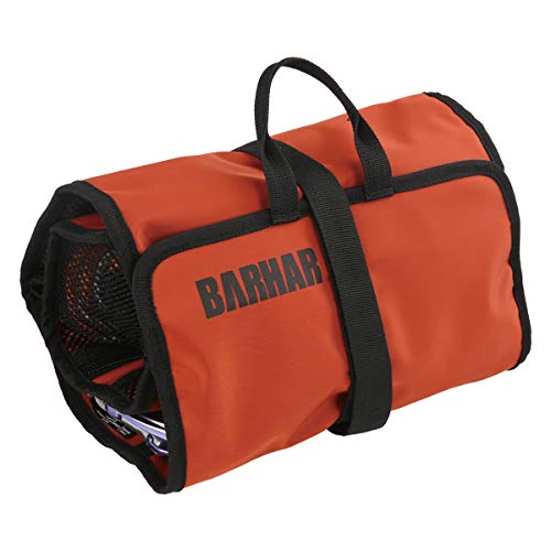 Climbing Quickdraw Hanging Storage Bag, Carabiner Hook Gear Equipment Parts Collections, Durable Foldable Bundled Roll Ant...