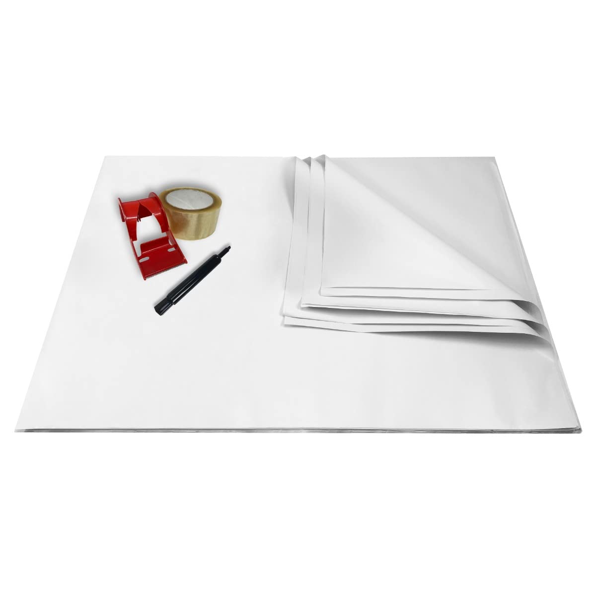 Kitchen Moving Box & Supplies Kit #1 4 Boxes with Dish/Glass Inserts