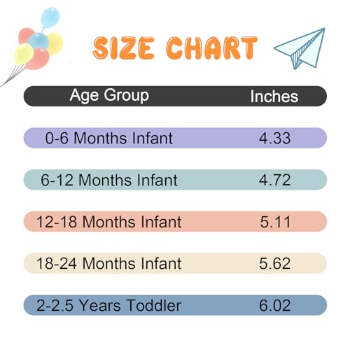 FEETCITY Baby First Walking Shoes Boys Girls Infant Sneakers Crib Shoes Breathable Lightweight Slip On Shoes