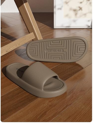 Shower Shoe Non-Slip Slipper for Men Women Open-toe Quick Drying Lightweight Dorm Slippers For Bathroom House Outdoor