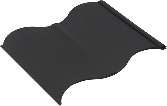 Orgrimmar 20 ft Garden Edging 40PCS Interlocking Landscaping Edging Kit, Plastic No-Dig Pound-in Garden Edge(20' Long x 5.3” Tall) - Black