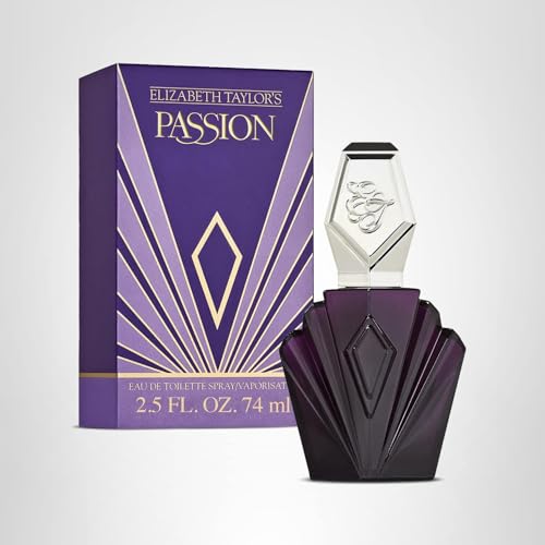 Elizabeth Taylor Passion Women's Perfume, Long-Lasting Eau De Toilette EDT Spray, Gift for Her, 2.5 fl oz