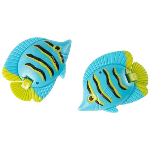 Swimming Pool Dive & Catch Fish Set - Pool Diving Adventure & Fishing Net - Kid Activity with Colorful Fish - 13-Piece, Mu...