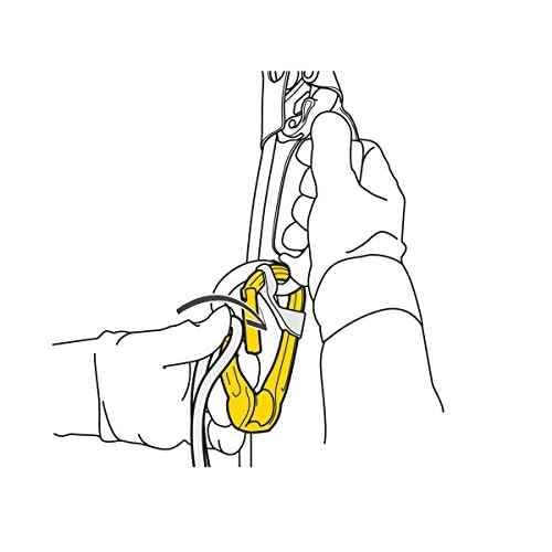 Petzl Rollclip Pulley Carabiner Triact-Lock