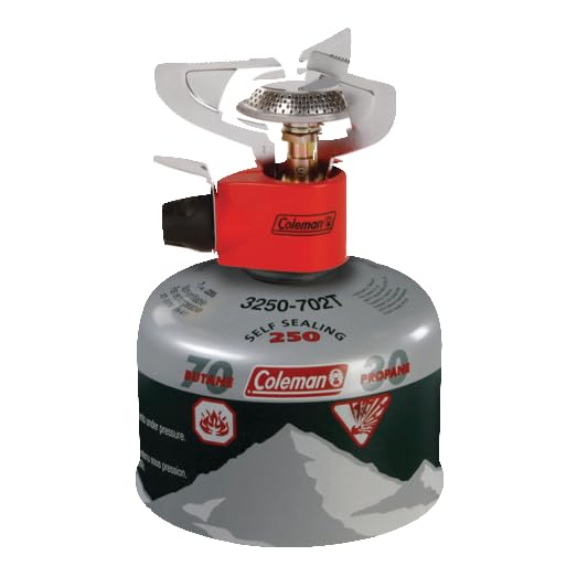 Coleman Classic 1-Burner Backpacking Stove, Portable Lightweight Camp Stove with Adjustable Burner & Pressure Control, 10,...