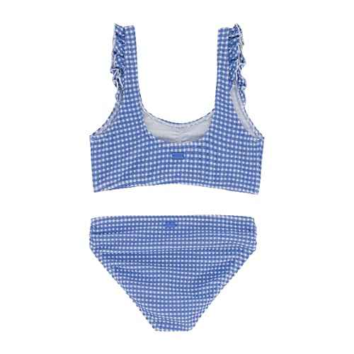 Roxy Girls Two-Piece Bikini Swimsuit Set, UPF 50+ Sun Protection, Quick-Dry Bathing Suit