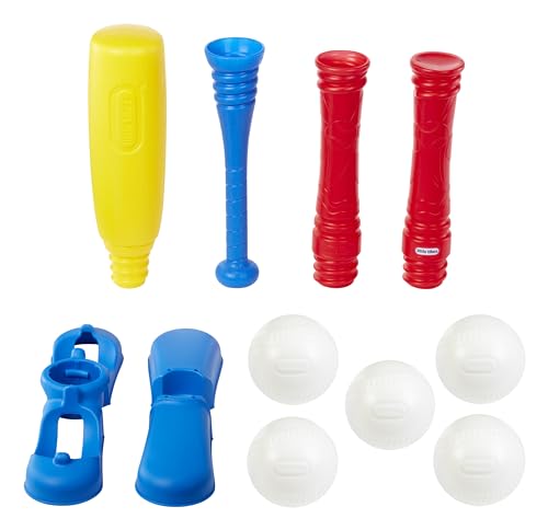 Little Tikes T-Ball Set, Red, 5 Balls, for Toddlers Ages 18+ Months – Amazon Exclusive
