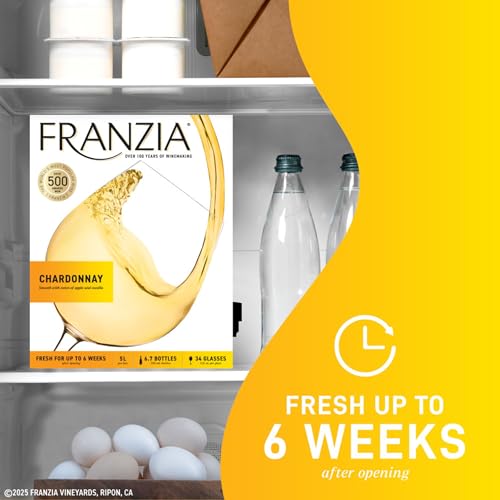 Franzia Chardonnay, White Wine, 5 Liters