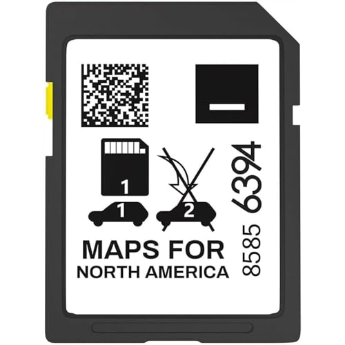 2025 Release GPS Navigation SD Card Compatible with GMC Chevry Cadilla Buick,Silverado, Equinox and More Navi System,USA C...