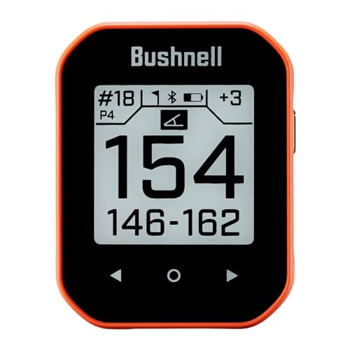 Bushnell Phantom 3 (Orange) Slope Golf GPS Handheld Bundle - Touchscreen, Auto Course & Hole Recognition, Auto-Prompt Scor...