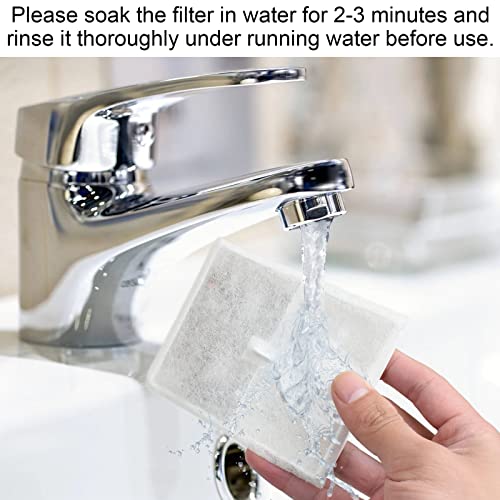 GJEASE Cat Water Fountain Filters Replacement, Cat Fountain Filters