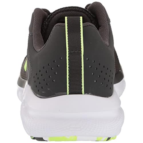 Under Armour Mens Charged Assert 9 Marble Road Running Shoe, Jet Gray (101 Quirky Lime, 11.5 US