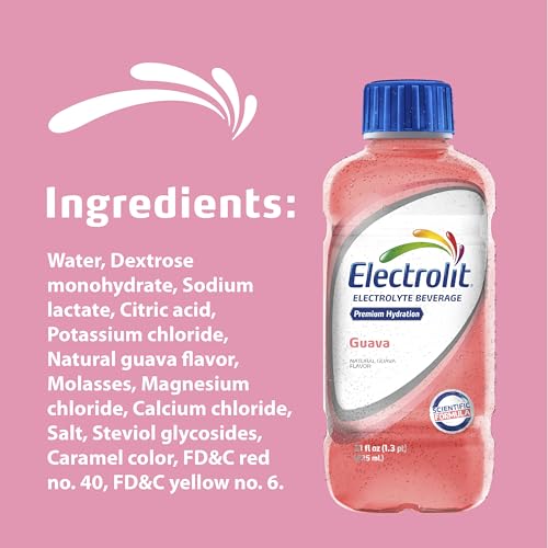 Electrolit Hydration Electrolyte Drinks, Sports Beverages with Electrolytes, Magnesium, Calcium & Potassium, Recovery Drin...