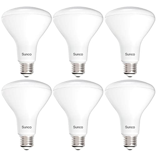 Sunco 6 Pack BR30 Light Bulbs LED, Recessed Can Light Bulbs, Indoor Flood Bulb, 850 LM, 11W (65W Equivalent), 5000K Daylig...