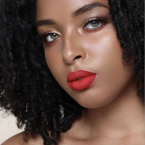 The Lip Bar Lip Kit: Hot Mama Liquid Matte + Straight Face Lip Liner