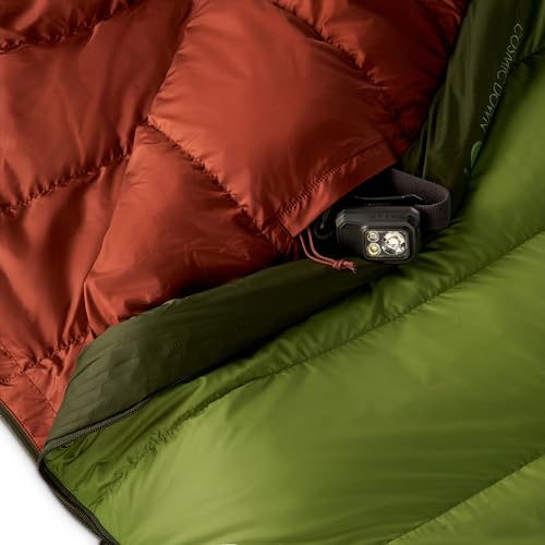 Kelty | Cosmic 40° Degree Sleeping Bag, Regular, 550 Down - Lightweight, Compact, Cozy, Warm Weather Bag - Summer