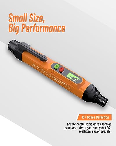 Gas Leak Detector; VITITE Propane and Natural Gas Detector; Mini Portable Gas Alarm to Locate Combustible Gas Leak Sources...