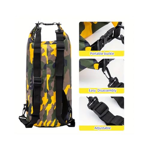 5L Roll Storage Backpack, Waterproof Dry Bag, for Kayaking, Rafting, Boating, Swimming, Camping, Hiking, Beach, Fishing
