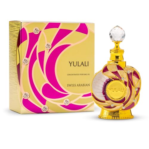 Swiss Arabian Yulali - Luxury Products From Dubai - Long Lasting And Addictive Personal Perfume Oil Fragrance - A Seductive Signature Aroma - 0.5 Oz