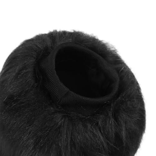 PURFUN Women Fuzzy Faux Fur Leg Warmers Cosplay Christmas Halloween Party Costume Boot Cuff Cover Night Club Under Knee Socks