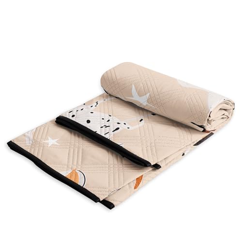 Smell Sunshine Outdoor Picnic Blanket,Portable Sandproof Waterproof Picnic Mat,Horses Printed Camping Beach Mat for Sand a...