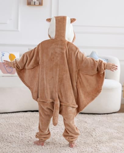ATOZ Onesie for Kids, Animal Pajamas Halloween Cosplay Costume for Girls Boys