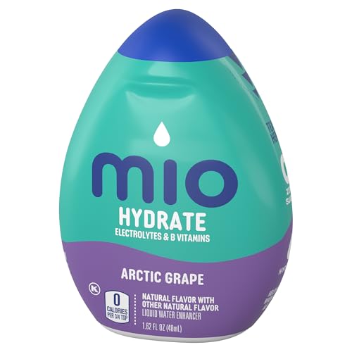MiO Sport Electrolytes Arctic Grape Naturally Flavored Liquid Water Enhancer 12 Count 1.62 fl oz
